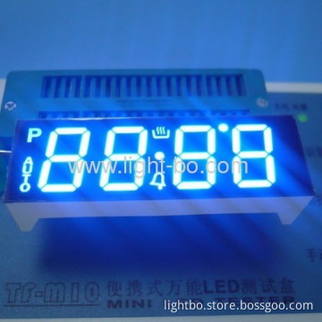Oem/dom Ultra Bright Blue Four-digit 7-segment Led Display For Digital Oven Timer Control 